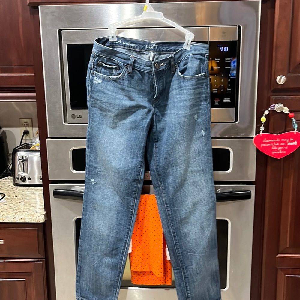 Ann Taylor Loft woman’s boyfriend jeans